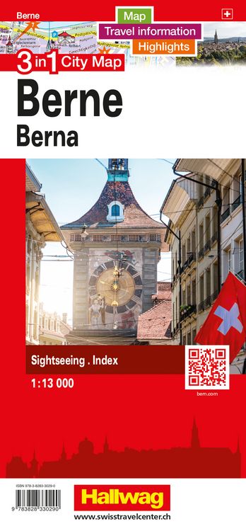 Produktbild: Hallwag Stadtplan Bern