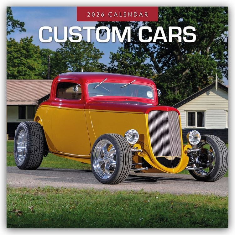 Produktbild: Custom Cars – Umgebaute Autos 2026 – 16-Monatskalender
