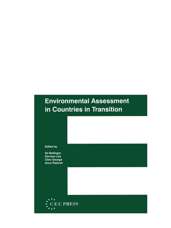 Produktbild: Environmental Assessment in Countries in Transintion