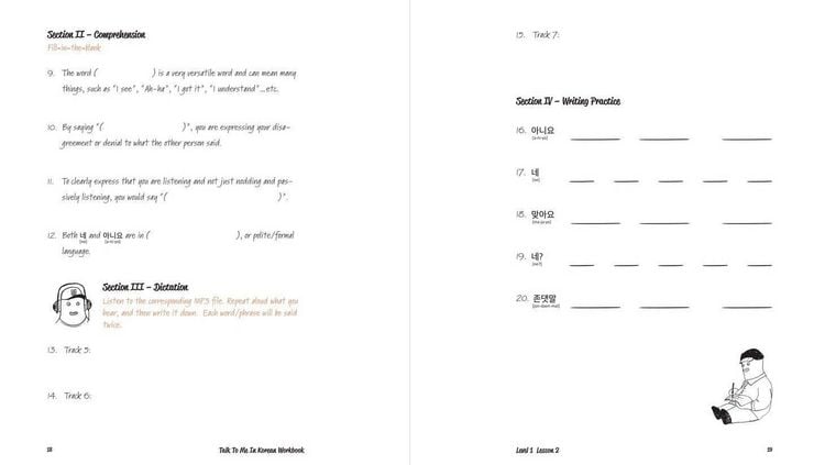 Produktbild: Talk To Me In Korean Workbook - Level 1