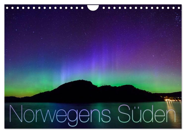Produktbild: Norwegens S&uuml;den (Wandkalender 2026 DIN A4 quer), CALVENDO Monatskalender