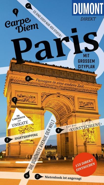 Produktbild: DUMONT direkt Reisef&uuml;hrer E-Book Paris