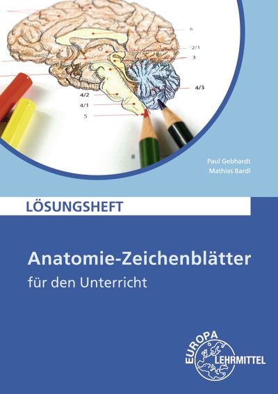 Produktbild: Gebhardt: Anatomie Zeichenbl./Lös.