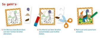 Produktbild: Coppenrath - Mini-K&uuml;nstler - Mein erstes Dino-Bastelbuch