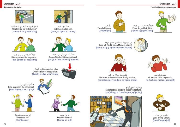 Produktbild: Illustrierter Sprachf&uuml;hrer Persisch-Deutsch. Ausgangssprache Persisch
