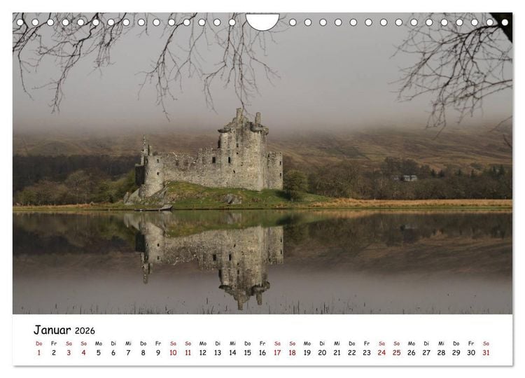 Produktbild: Schottland - Das Land mit rauem Charme (Wandkalender 2026 DIN A4 quer), CALVENDO Monatskalender