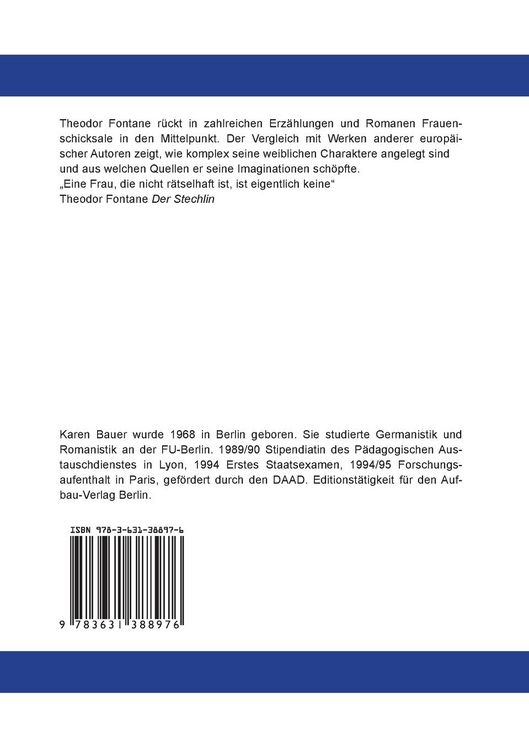 Produktbild: Fontanes Frauenfiguren