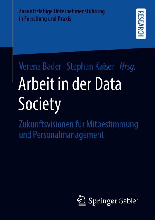 Produktbild: Arbeit in der Data Society