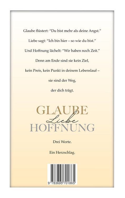 Produktbild: Glaube Liebe Hoffnung