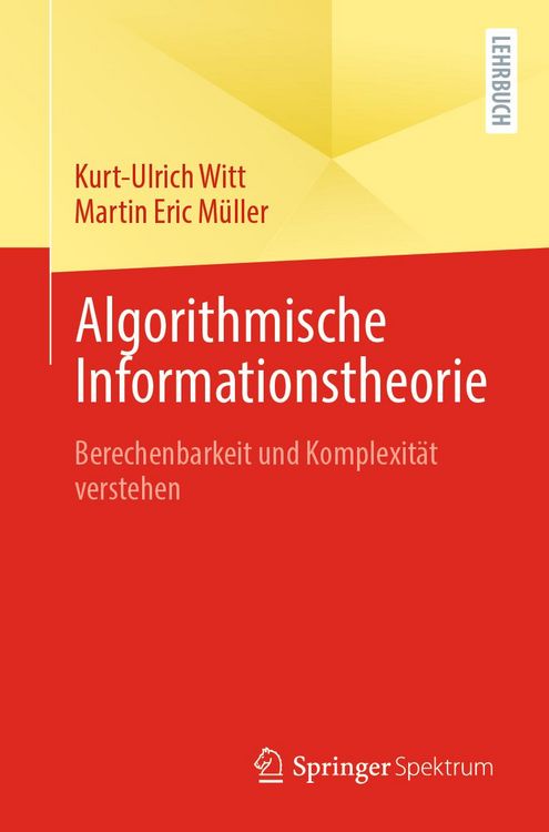 Produktbild: Algorithmische Informationstheorie
