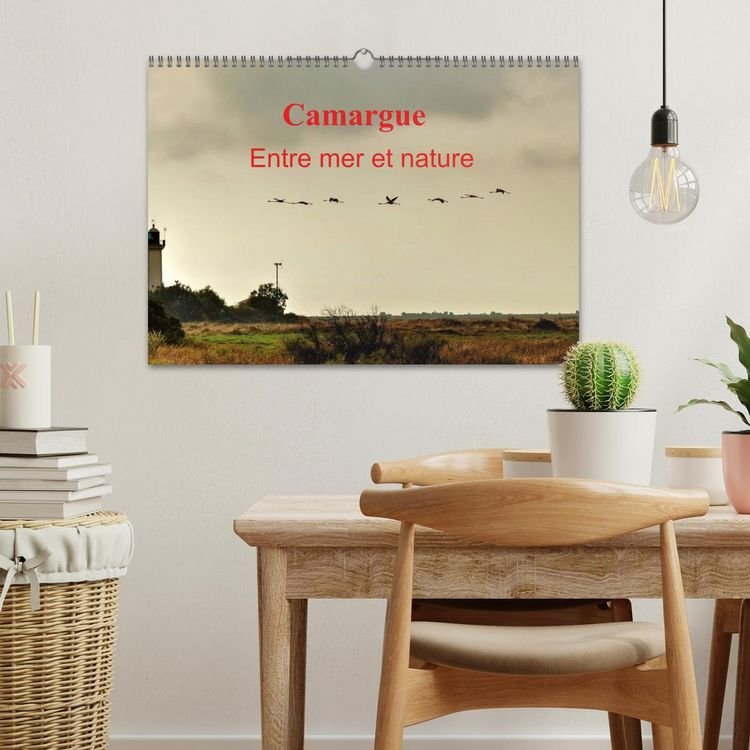 Produktbild: Camargue Entre mer et nature (Calendrier mural 2026 DIN A3 vertical), CALVENDO calendrier mensuel