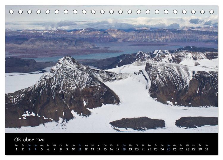 Produktbild: Spitzbergen (Tischkalender 2026 DIN A5 quer), CALVENDO Monatskalender