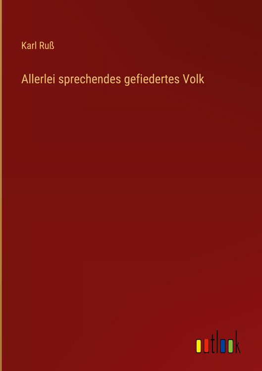 Produktbild: Allerlei sprechendes gefiedertes Volk