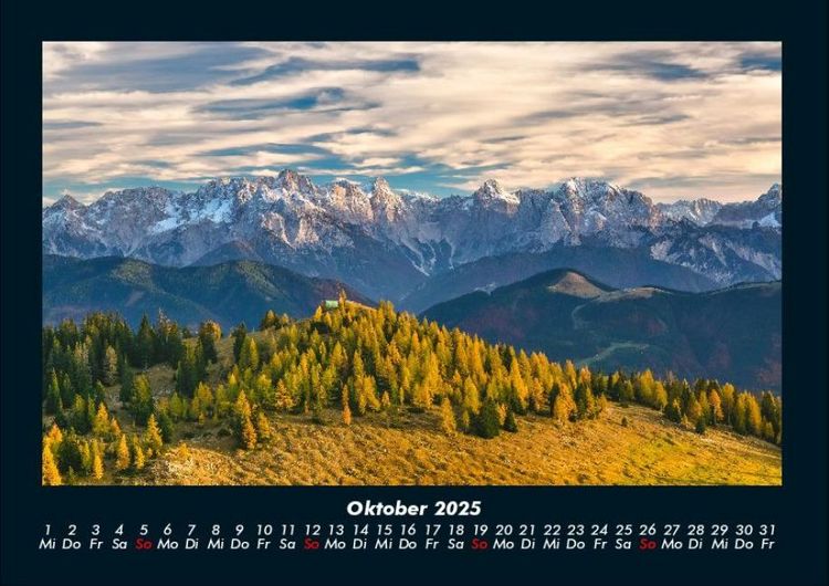 Produktbild: &Ouml;sterreich 2025 Fotokalender DIN A4