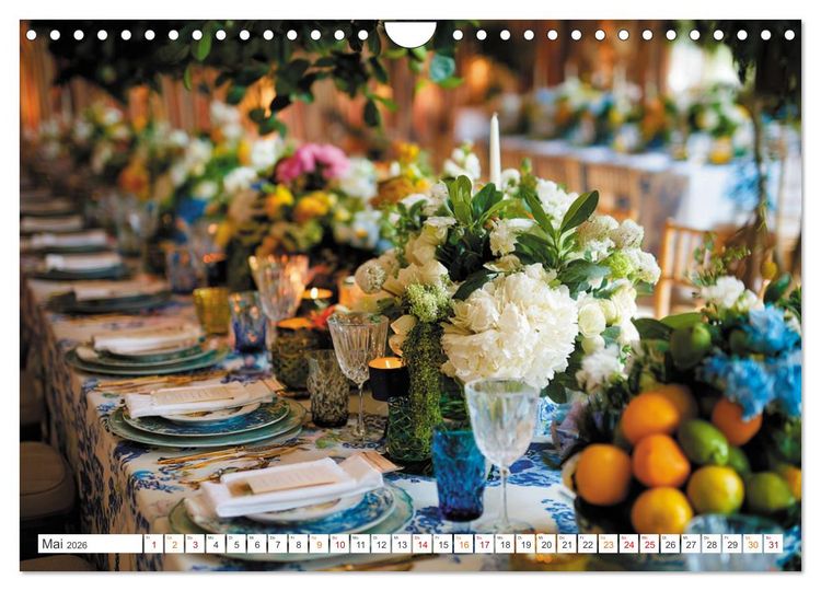 Produktbild: Kulinarische Eleganz (Wandkalender 2026 DIN A4 quer), CALVENDO Monatskalender