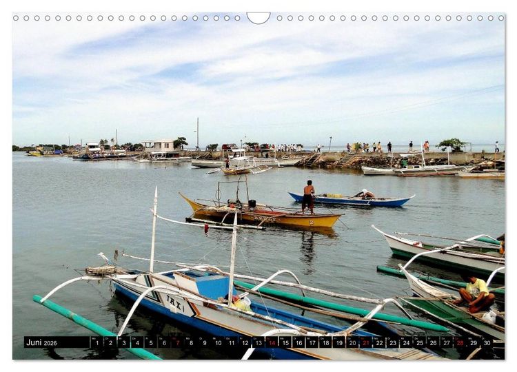 Produktbild: Central Visayas - Philippinen (Wandkalender 2026 DIN A3 quer), CALVENDO Monatskalender