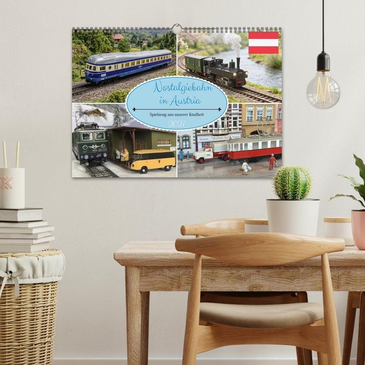 Produktbild: Nostalgiebahn in Austria (Wandkalender 2027 DIN A3 quer), CALVENDO Monatskalender