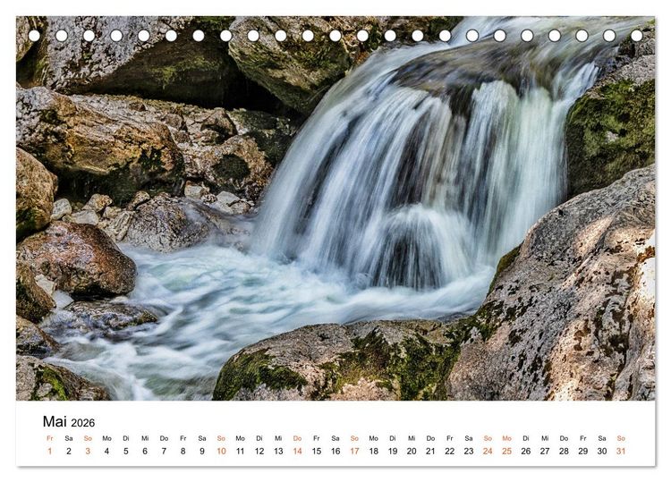 Produktbild: Oberkrain und Triglav-Nationalpark (Tischkalender 2026 DIN A5 quer), CALVENDO Monatskalender