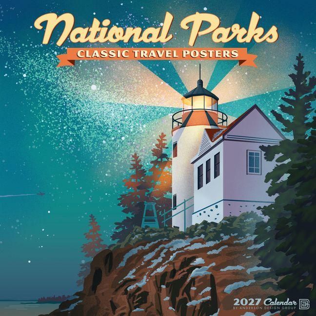 Produktbild: National Parks (Adg) 2027 12 X 12 Wall Calendar