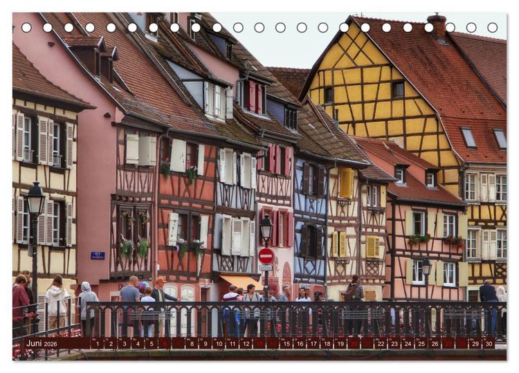 Produktbild: Das Elsass (Tischkalender 2026 DIN A5 quer), CALVENDO Monatskalender
