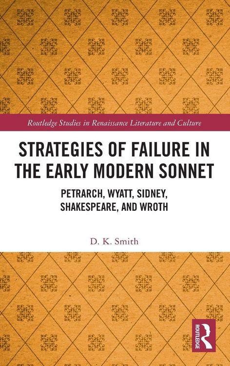 Produktbild: Strategies of Failure in the Early Modern Sonnet