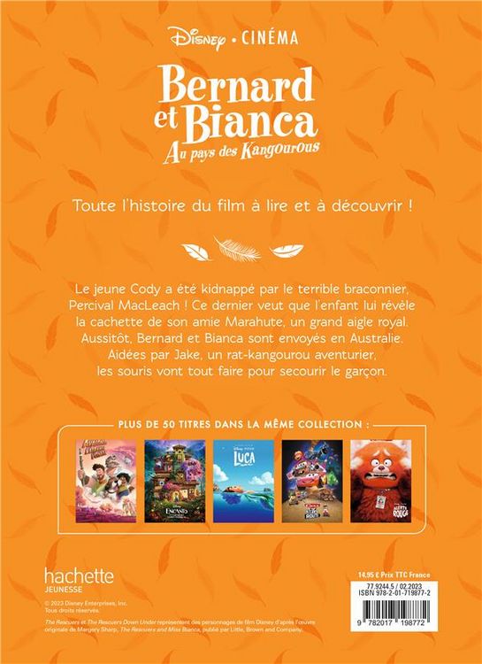 Produktbild: Bernard et Bianca : au pays des kangourous