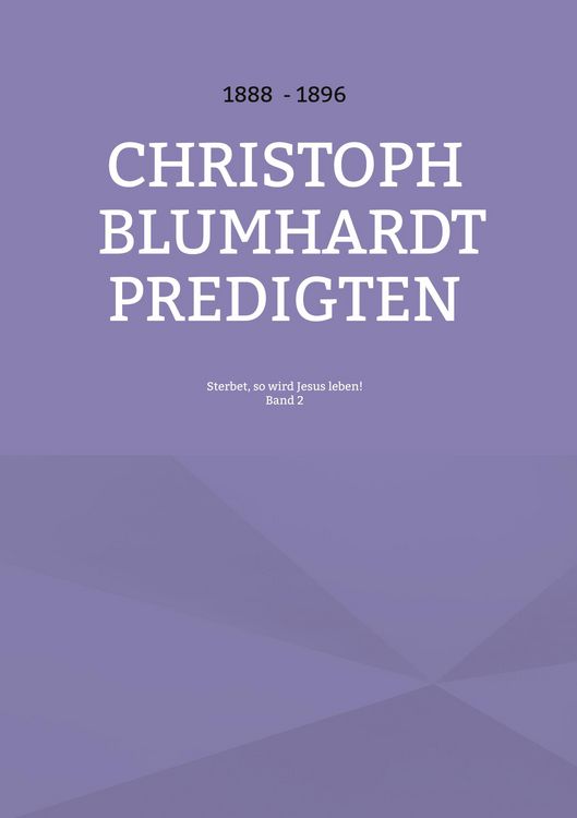 Produktbild: Sterbet, so wird Jesus leben!