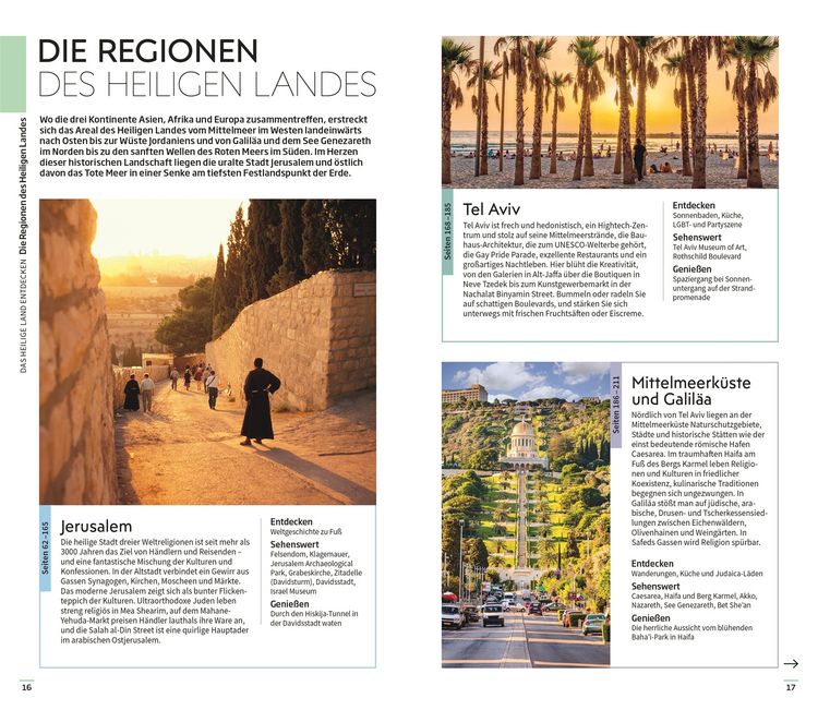 Produktbild: Vis-&agrave;-Vis Reisef&uuml;hrer Jerusalem, Israel, Westjordanland & Petra