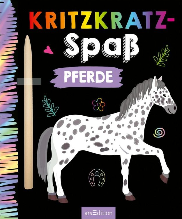 Produktbild: Kritzkratz-Spa&szlig; Pferde