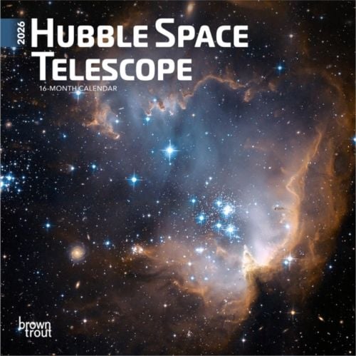 Produktbild: Hubble Space Telescope 2026 7 X 14 Inch (Hanging) Monthly Mini Wall Calendar