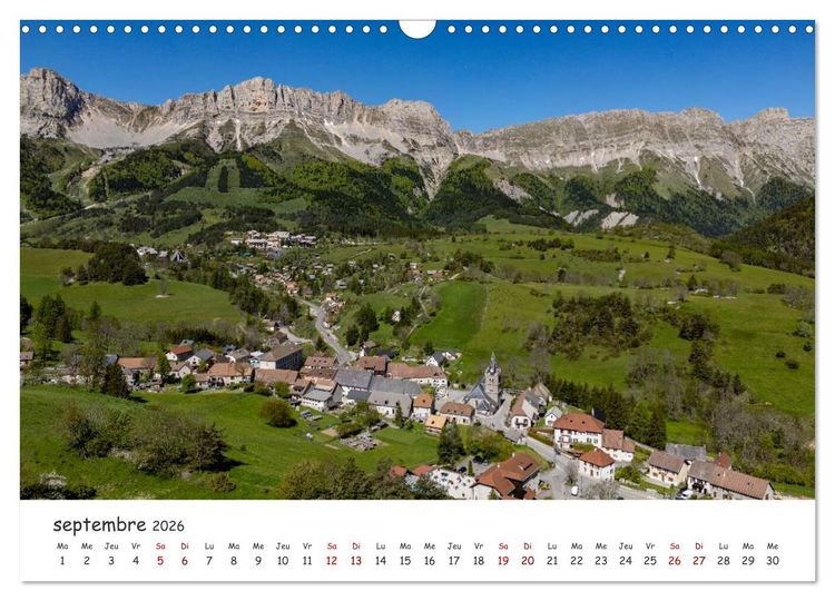 Produktbild: Les Hauts du Vercors (Calendrier mural 2026 DIN A3 vertical), CALVENDO calendrier mensuel