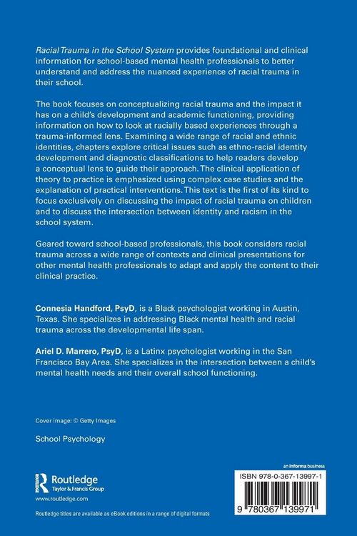 Produktbild: Racial Trauma in the School System