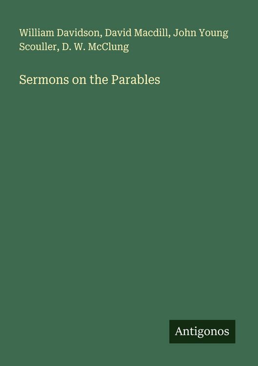 Produktbild: Sermons on the Parables