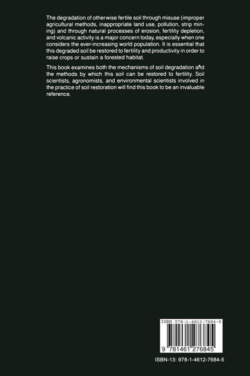 Produktbild: Advances in Soil Science
