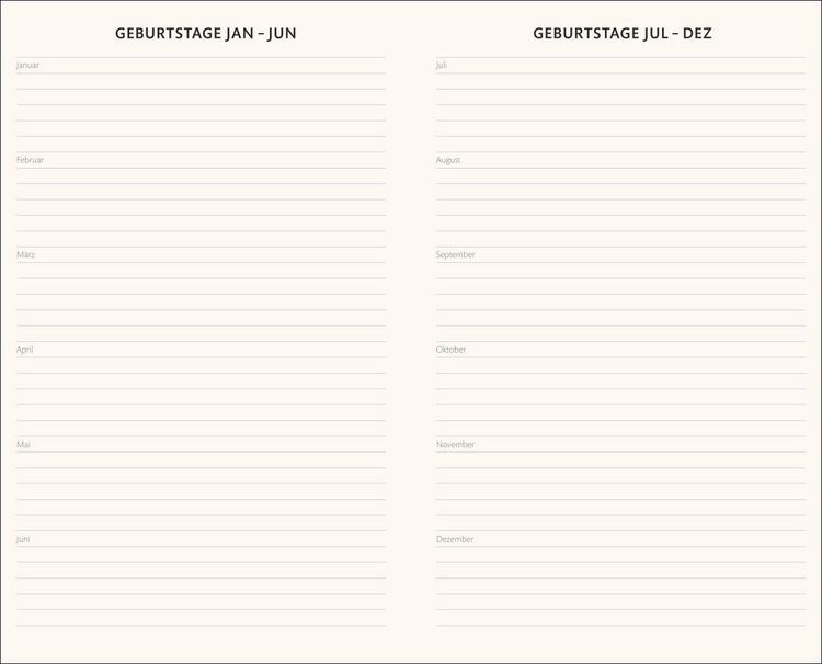 Produktbild: Kombitimer schwarz mittel 2027