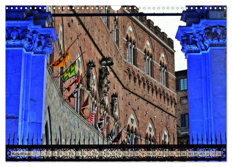 Produktbild: Sehnsucht nach SIENA (Wandkalender 2026 DIN A3 quer), CALVENDO Monatskalender
