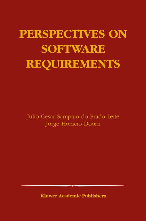 Produktbild: Perspectives on Software Requirements