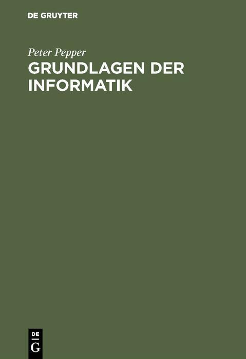 Produktbild: Grundlagen der Informatik