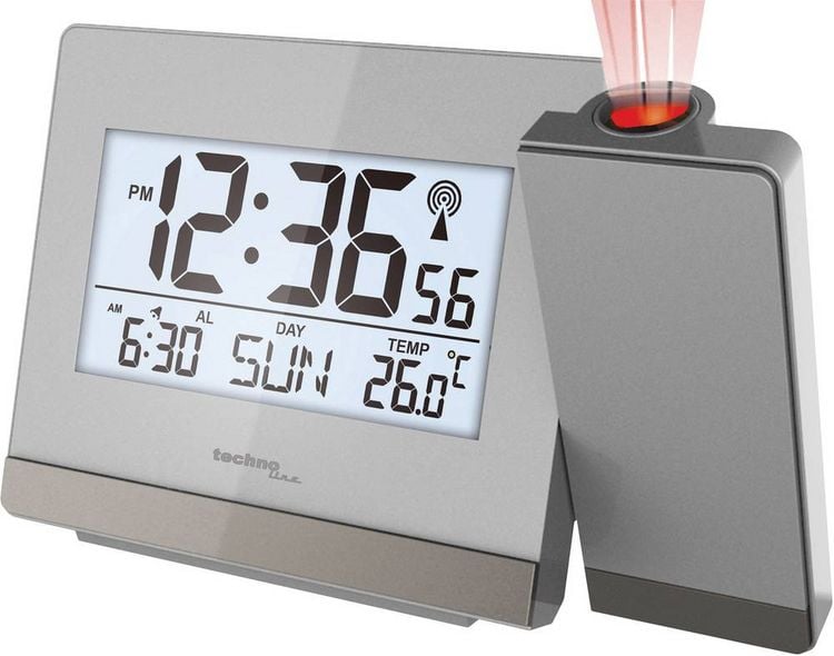 Uhr Mit Projektion Technoline Projektionswecker WT 590 – Mit