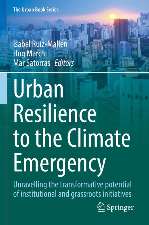 Produktbild: Urban Resilience to the Climate Emergency