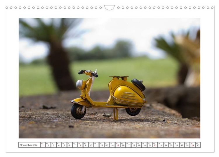 Produktbild: Modellautos auf Reisen (Wandkalender 2026 DIN A3 quer), CALVENDO Monatskalender