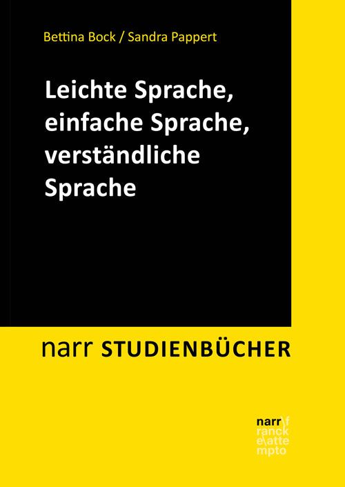 Produktbild: Leichte Sprache, Einfache Sprache, verst&auml;ndliche Sprache