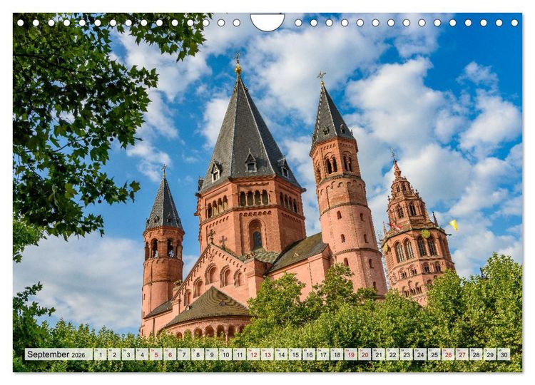 Produktbild: Mainz - Lebensfreude in RheinKultur (Wandkalender 2026 DIN A4 quer), CALVENDO Monatskalender