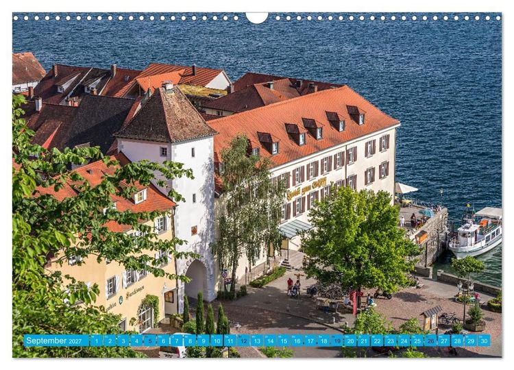 Produktbild: Meersburg - pittoreske Kleinstadt am Bodensee (Wandkalender 2027 DIN A3 quer), CALVENDO Monatskalender