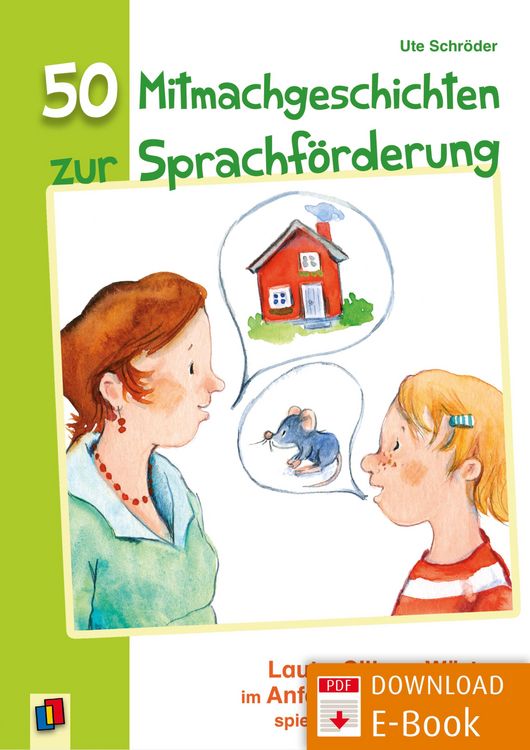 Produktbild: 50 Mitmachgeschichten zur Sprachf&ouml;rderung