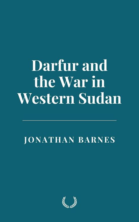 Produktbild: Darfur and the War in Western Sudan