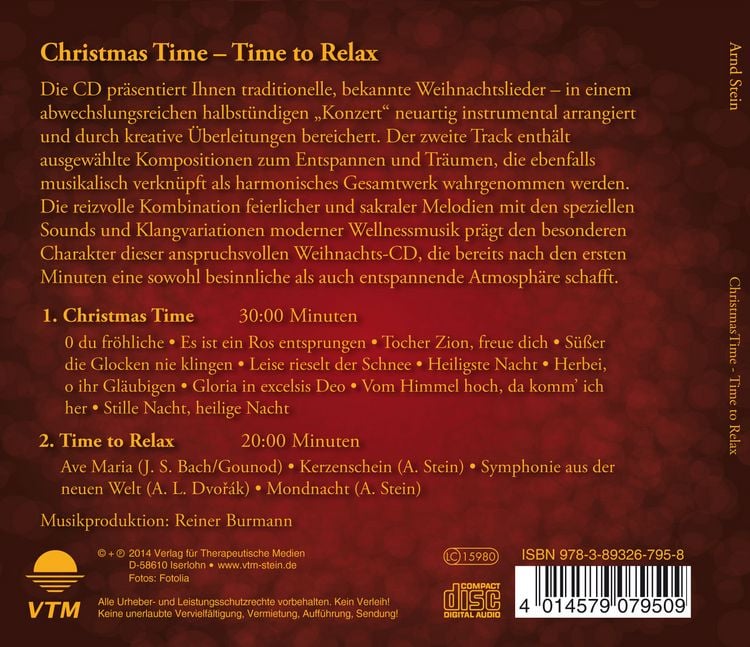 Produktbild: Christmas Time - Time to Relax