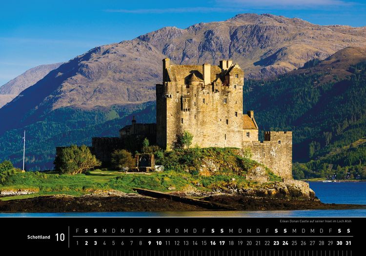 Produktbild: Schottland Premiumkalender 2027