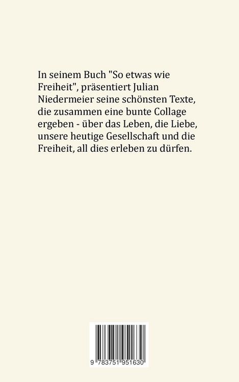 Produktbild: So etwas wie Freiheit