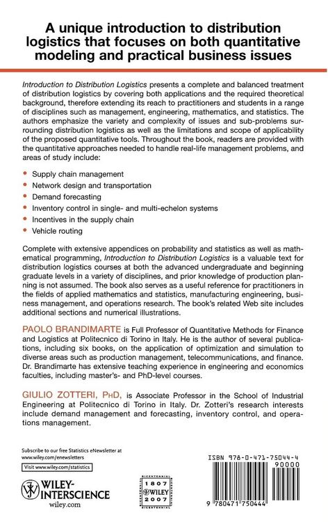 Produktbild: Distribution Logistics